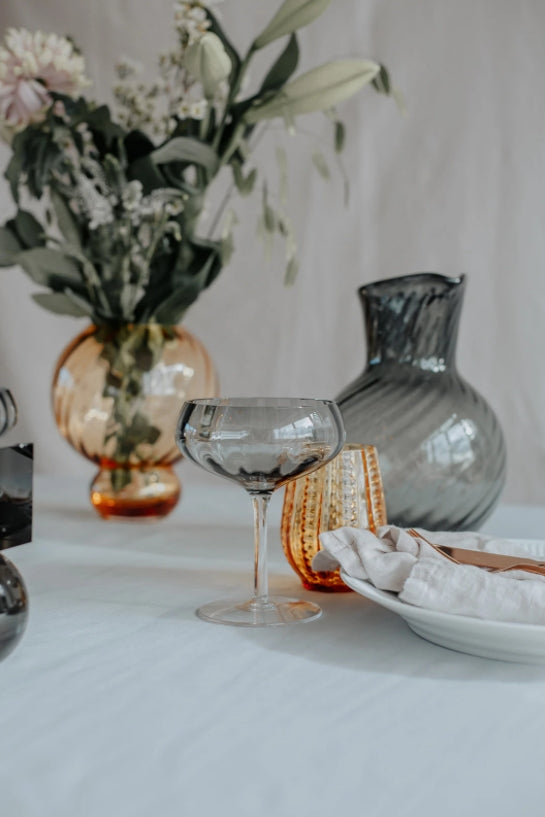 Meadow Cocktail Glass, Grey