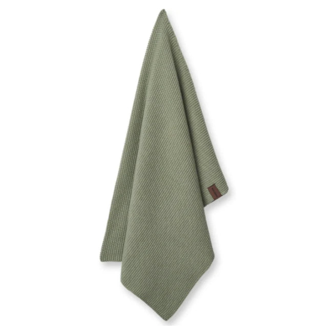 STRIKKET KJØKKENHÅNDKLE, GREEN TEA