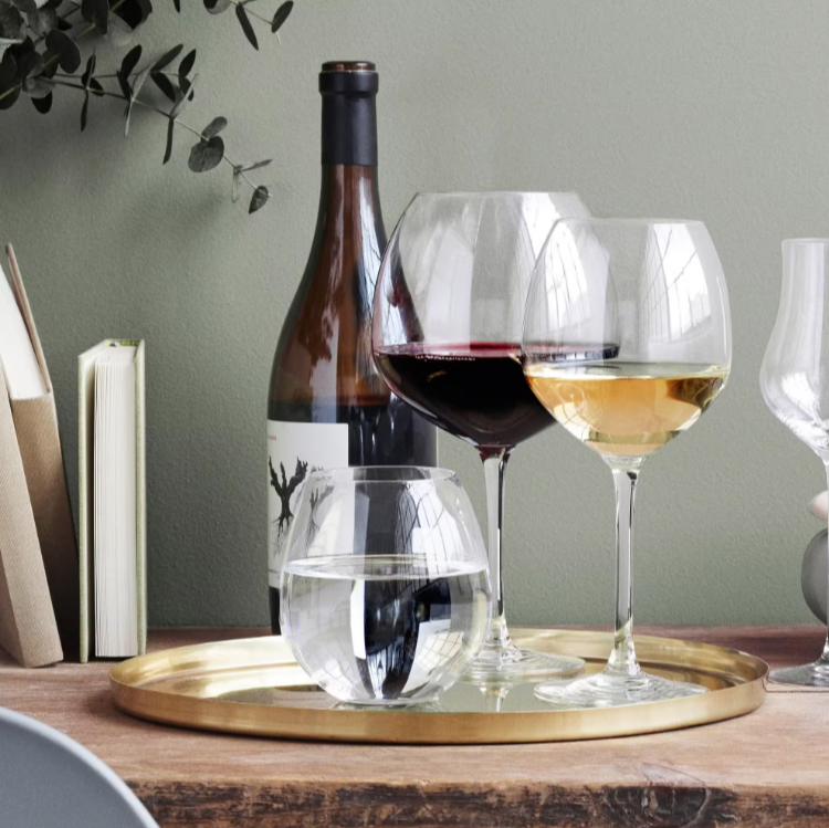 PREMIUM RØDVINSGLASS, 2STK