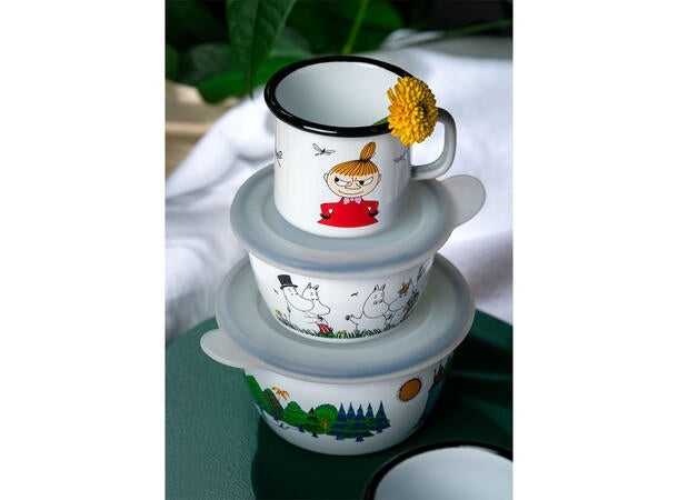 MUMMI EMALJEBOLLE 3DL, GLAD FAMILIE