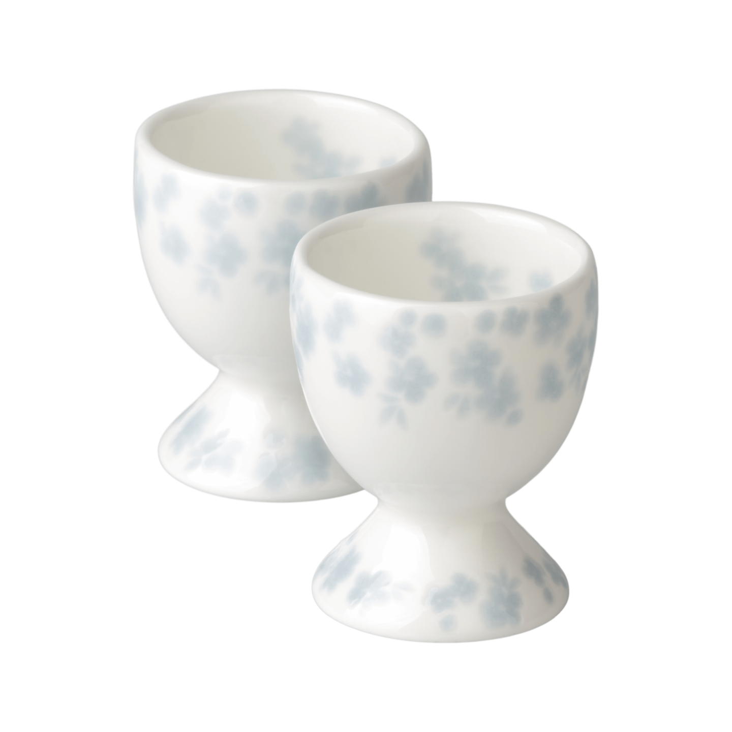 Slåpeblom blå eggeglass, 2 pk