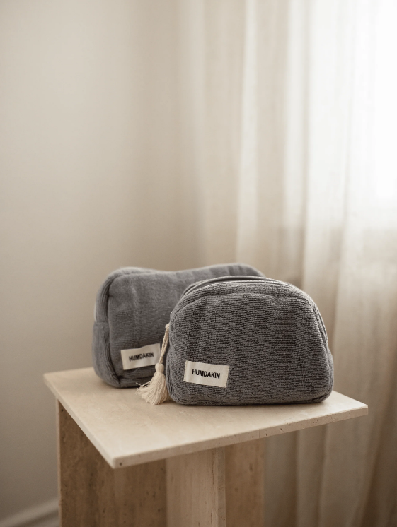 TERRY TOALETTVESKE, STONE