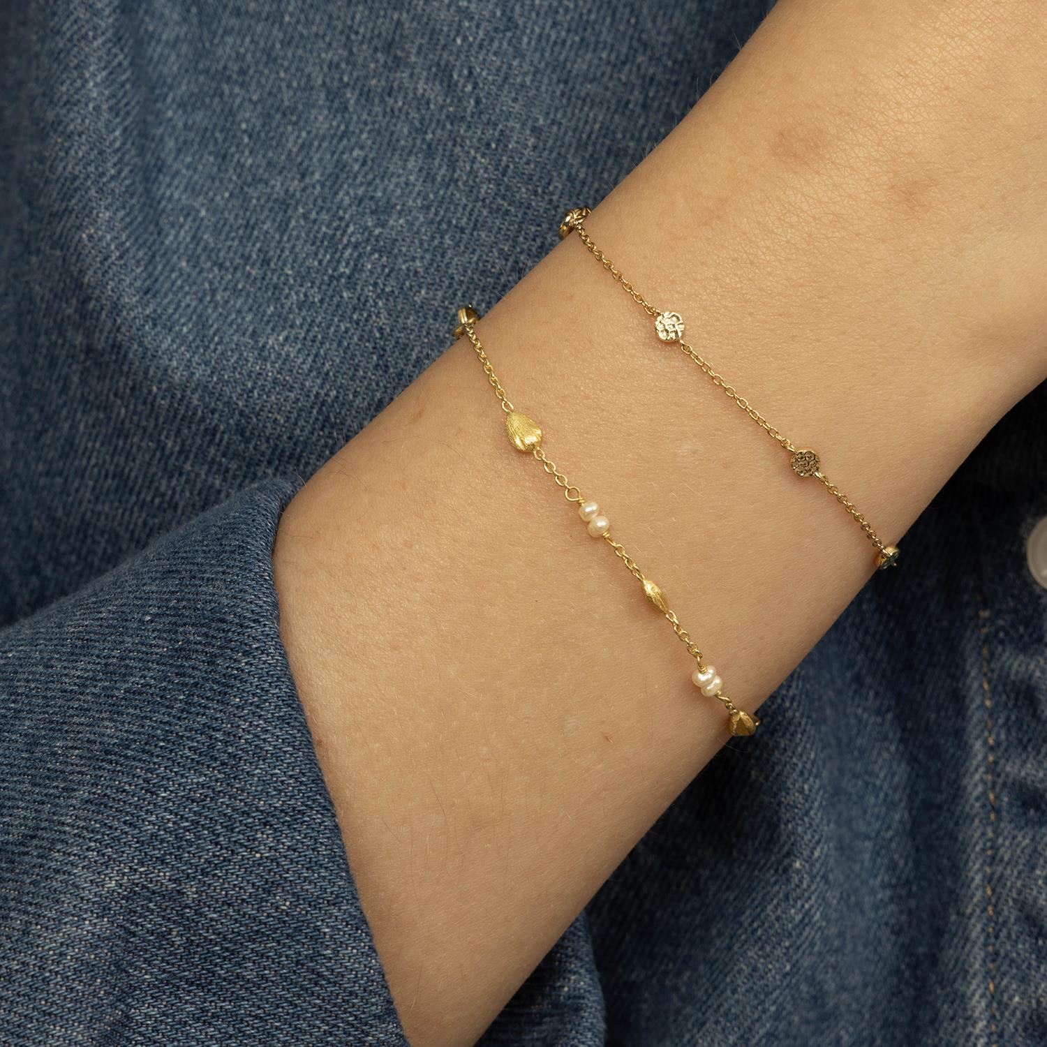 Essence armbånd i sølv