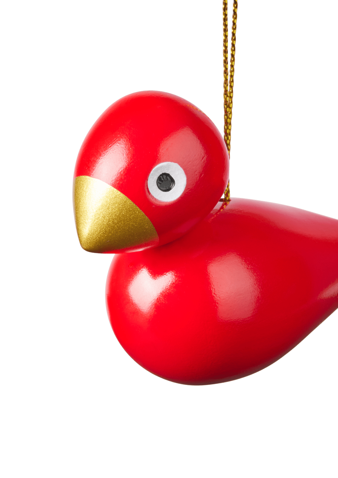 Julefugler 2 stk, Rød/Grønn