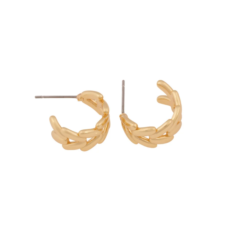 Liddy Pin øredobber, forgylt