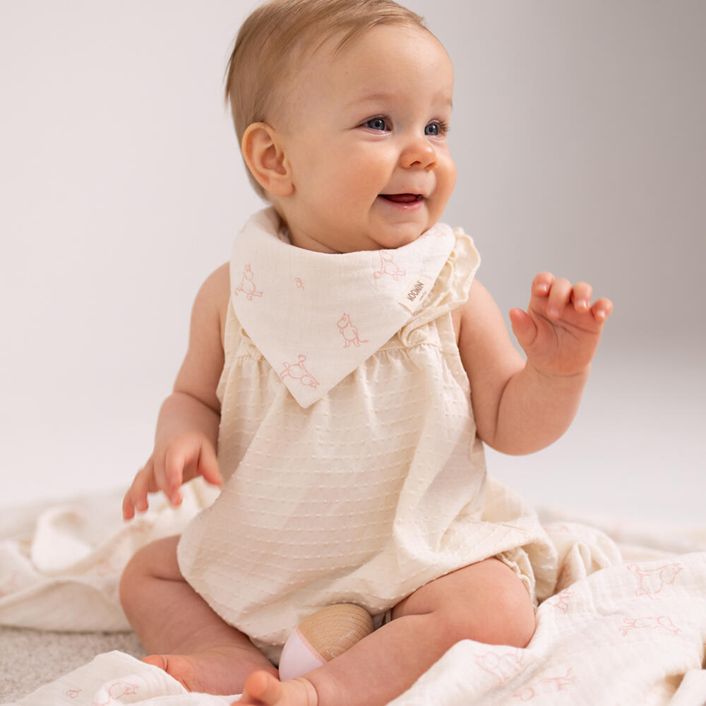 Mummi babyteppe rosa, 120x120cm