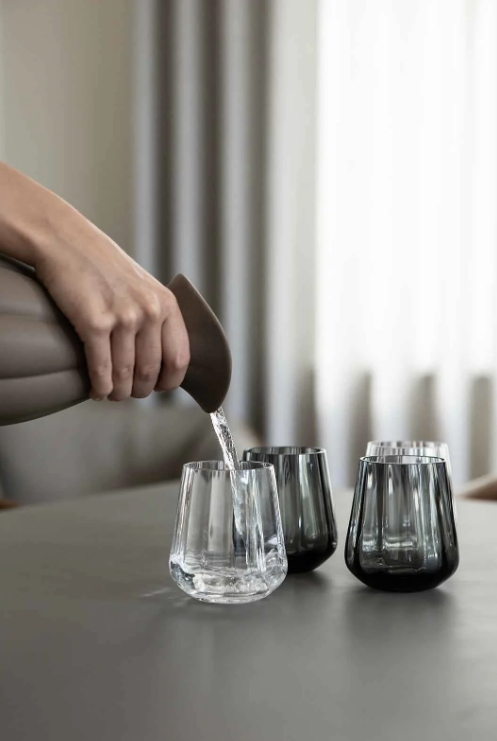 Meadow Drikkeglass, Grey
