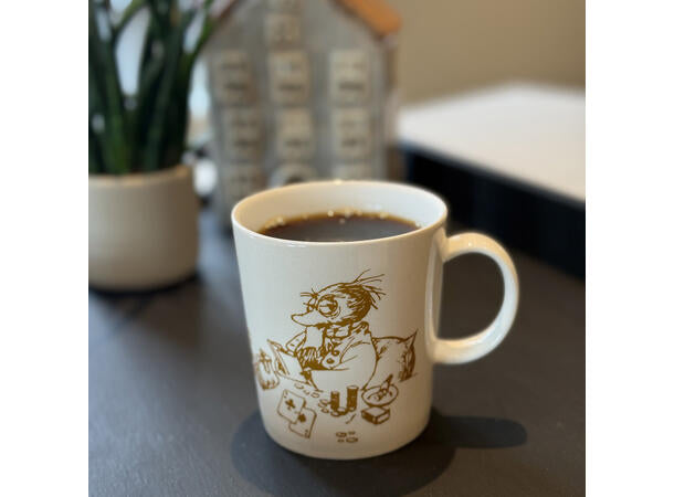 Flåklypa Flåklypa kopp 330ml, Solan spiller poker