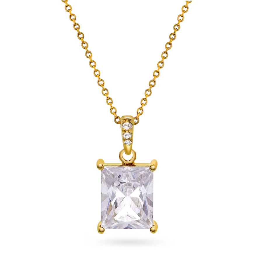 Annie smykke i forgylt sølv