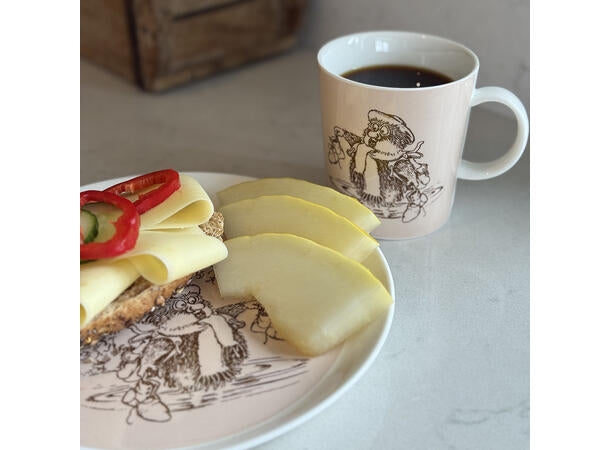 Flåklypa Flåklypa asjett 20cm, Ludvig i Åsgårdstrand