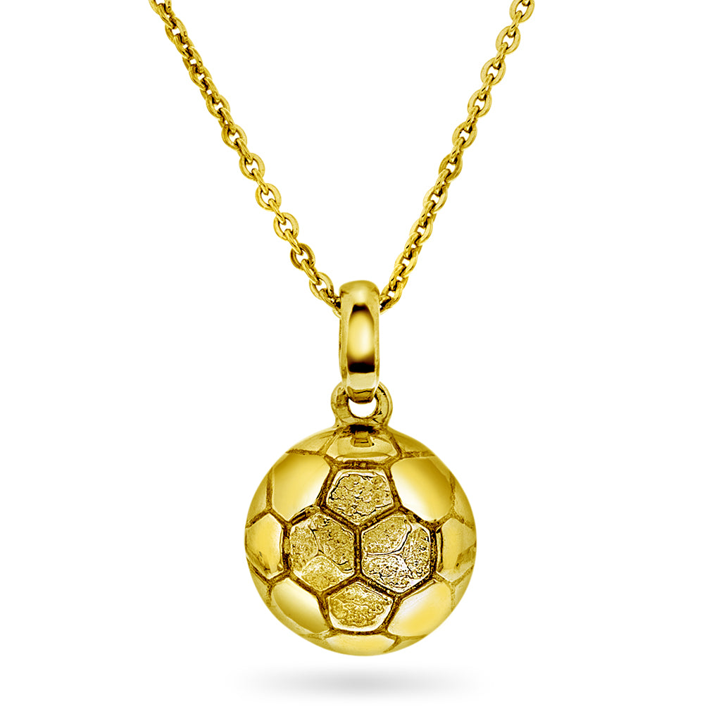 Nora Mørk Smykke i forgylt sølv med håndball