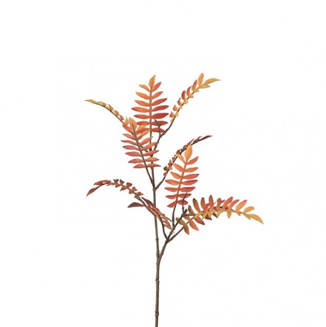 Rogn løv oransje, 60cm