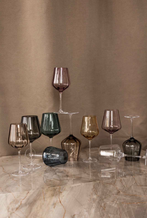 Meadow Hvitvinsglass, Plum