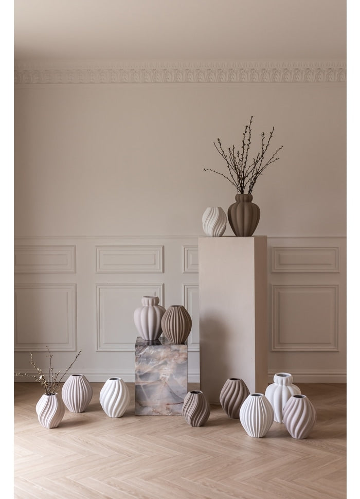 Penelope Vase Large, Sand