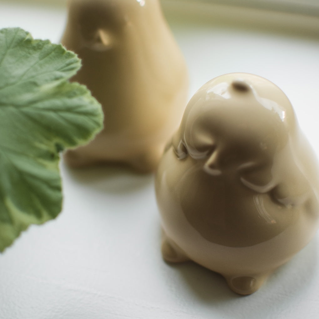 Chubby Chicken 2pk, Shiny Yellow