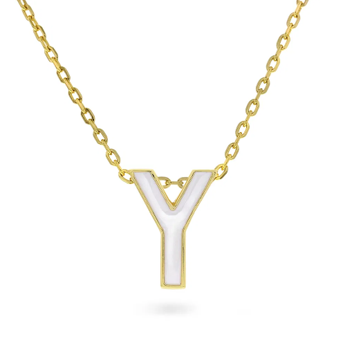 SMYKKE I SØLV BOKSTAV Y