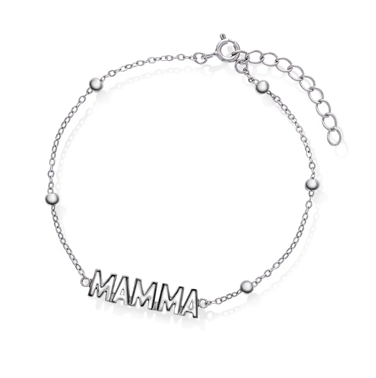 ARMBÅND I SØLV - MAMMA