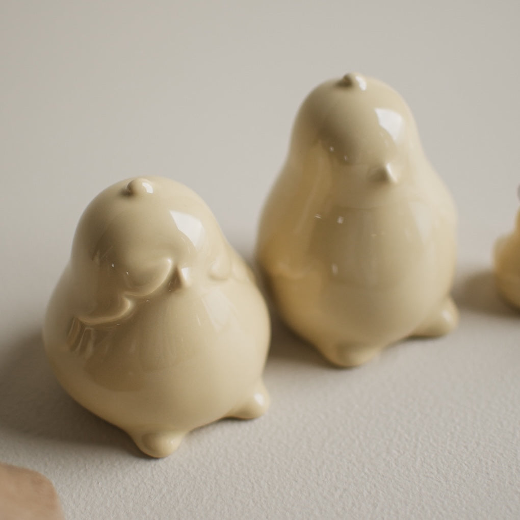 Chubby Chicken 2pk, Shiny Yellow