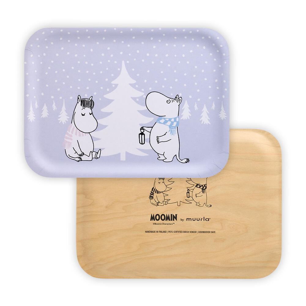 Mummi brett 27 cm, Snøfall