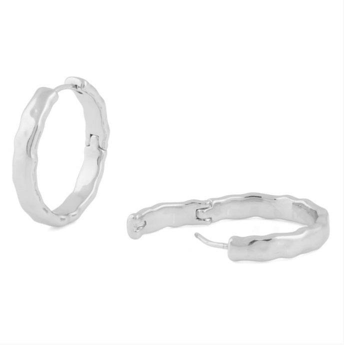 DOMINO FORSØLVET ØRERINGER, 20 MM