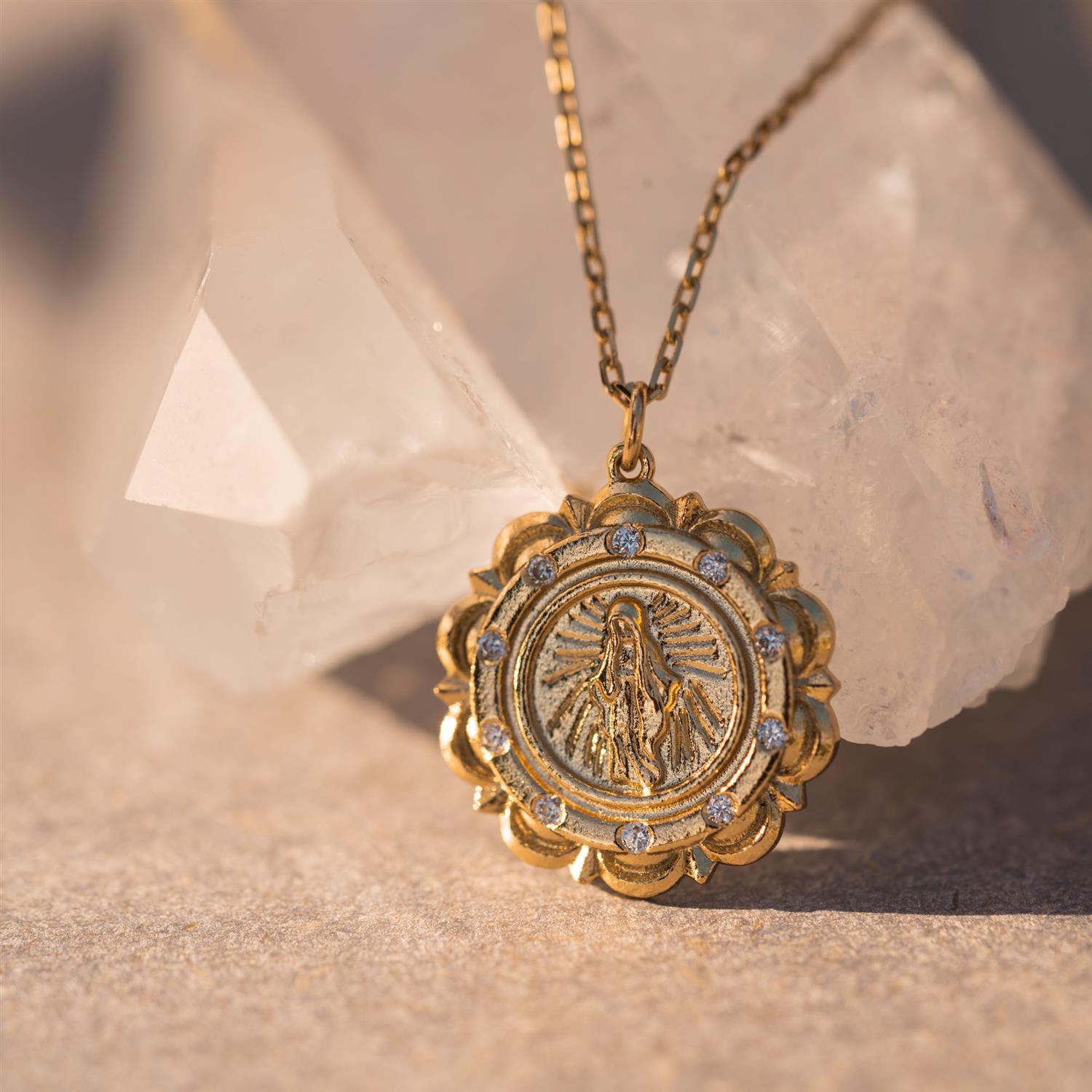 GUARDIAN ANGEL SMYKKE SØLV, ROSENKVARTS