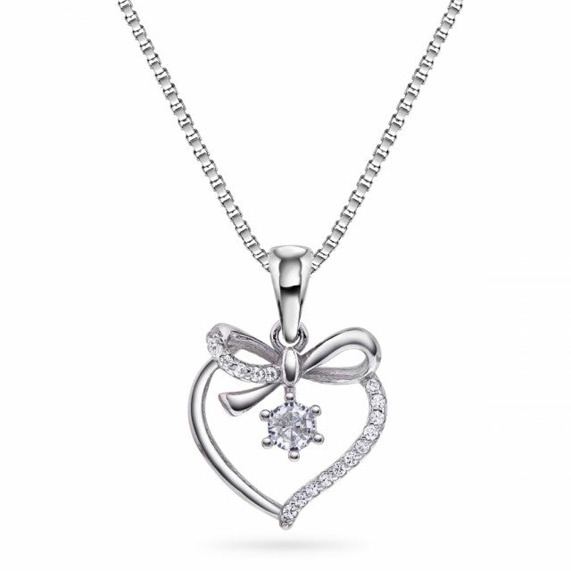 Smykke i sølv, hjerte