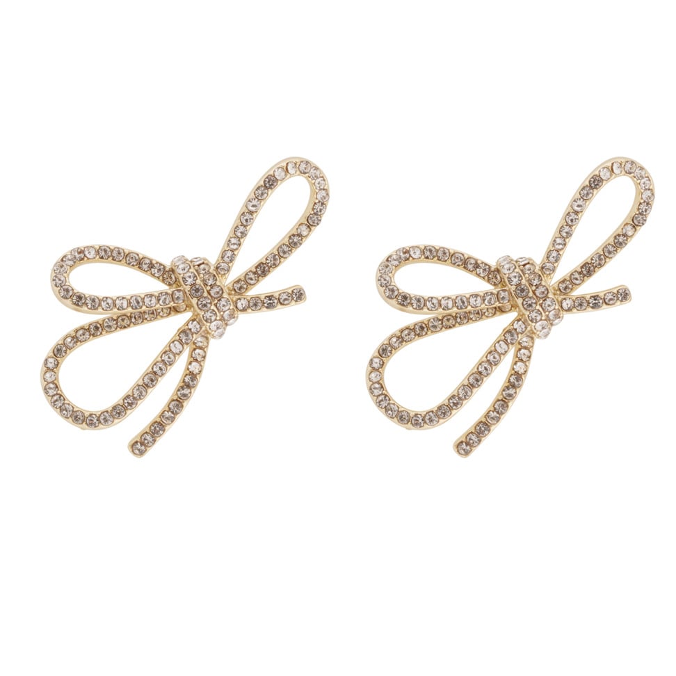 Ribbon crystal øredobber