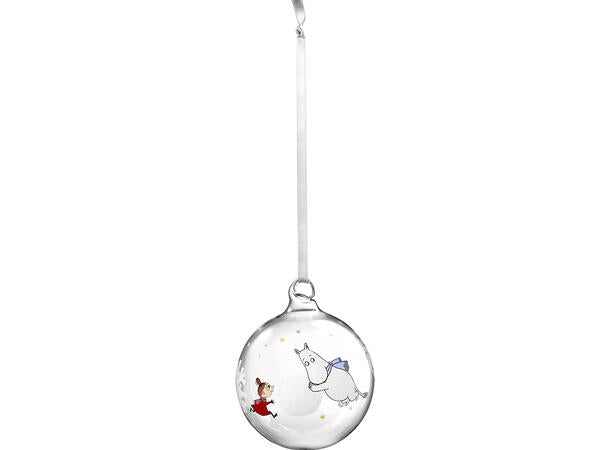 Mummi julekule 9cm, Snøfnugg