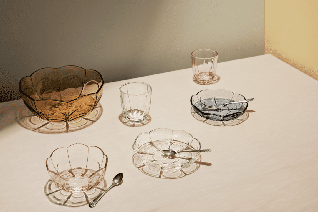 LILY SKÅL 23CM, TOFFEE ROSE