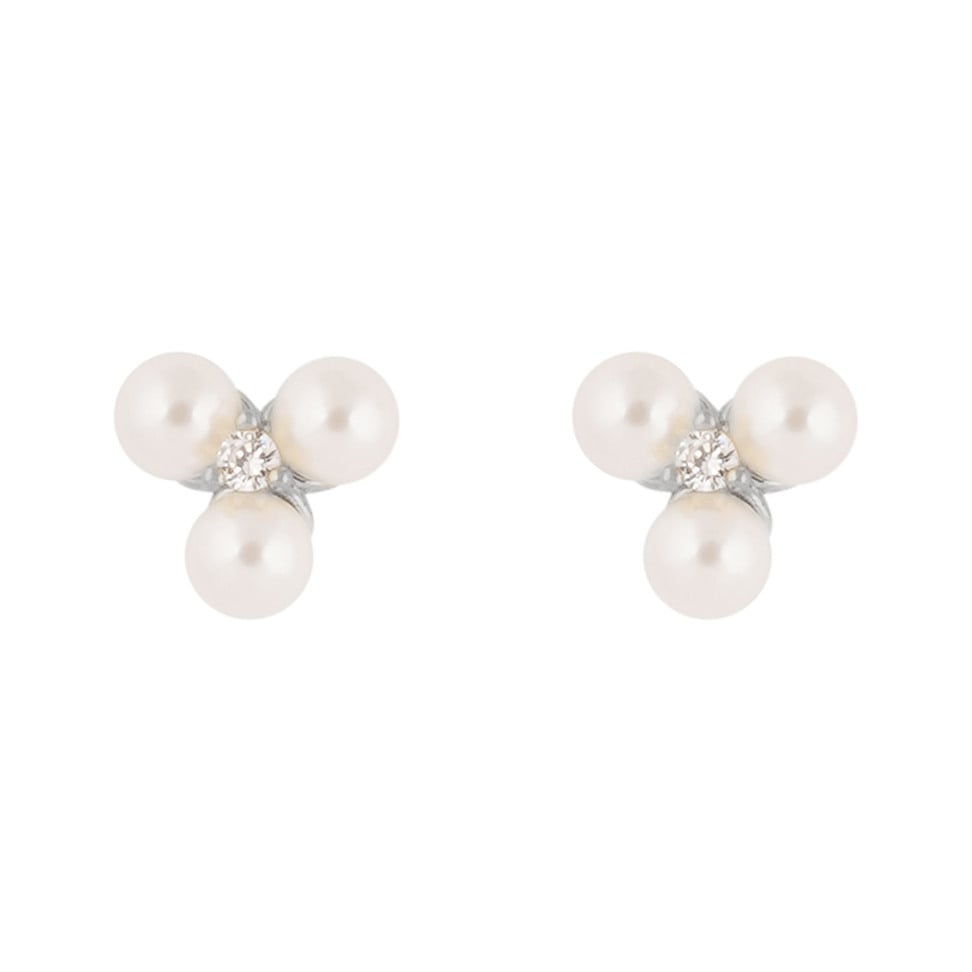 Eira tripple pearl øredobber