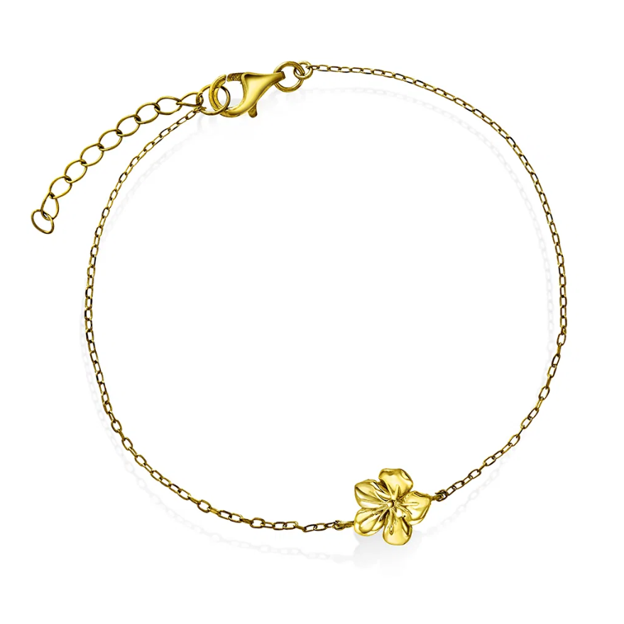 BLOSSOM ARMBÅND I FORGYLT SØLV