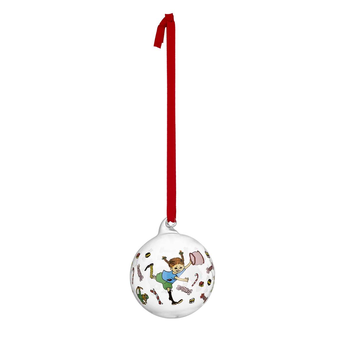 Pippi Julekule 7 cm, Godteri