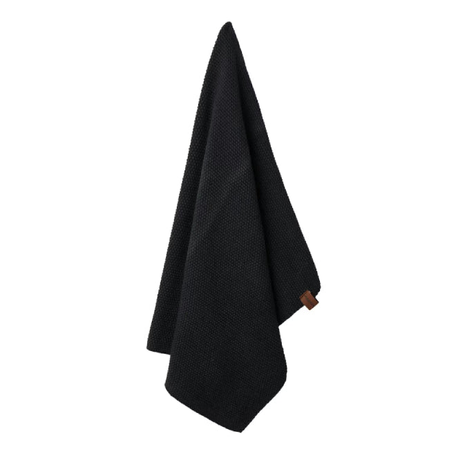STRIKKET KJØKKENHÅNDKLE, COAL