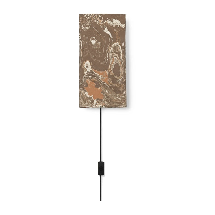 Argilla Vegglampe, Marble Mocha