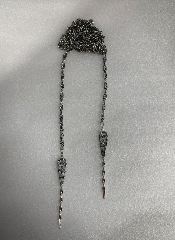 Fjordsylv Sognekjede A m/Spydfiligran, oksidert