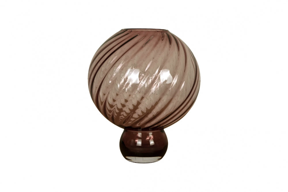 Meadow Swirl Vase Large, Topaz