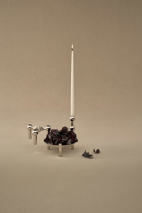 Stearinlys By Ester & Erik, Off-white