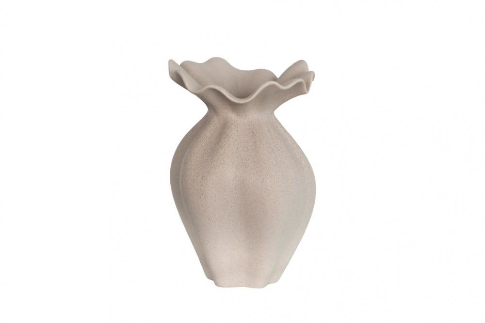 Nellie Vase Medium, Sand