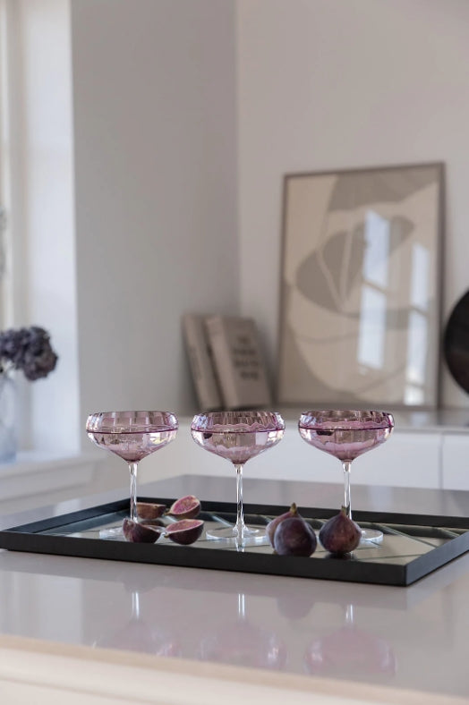 Meadow Cocktail glass, Plum