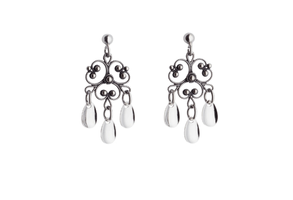 Fjordsylv Ørepynt medium, oksidert