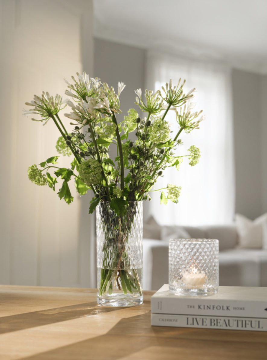 Harlekin Vase 28 cm, Clear