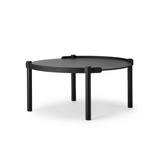 Woody Bord Ø80cm, Sort