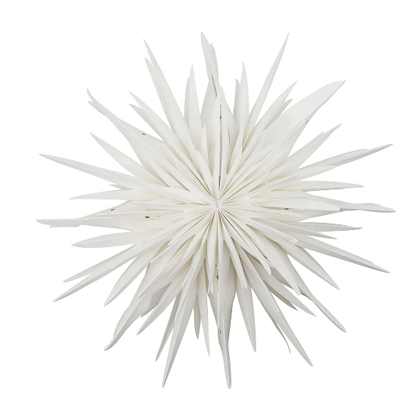 Papirstjerne Reef 50cm, Off-White