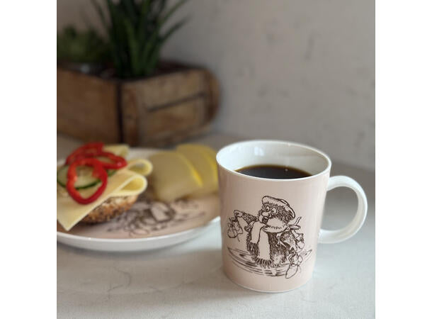 Flåklypa Flåklypa asjett 20cm, Ludvig i Åsgårdstrand