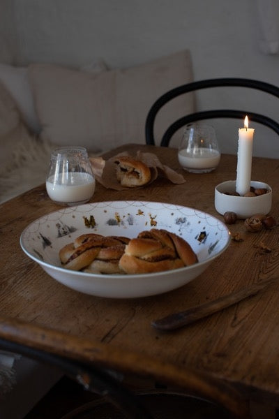 Wik & Walsøe Julemorgen Story serveringsbolle, 27 cm