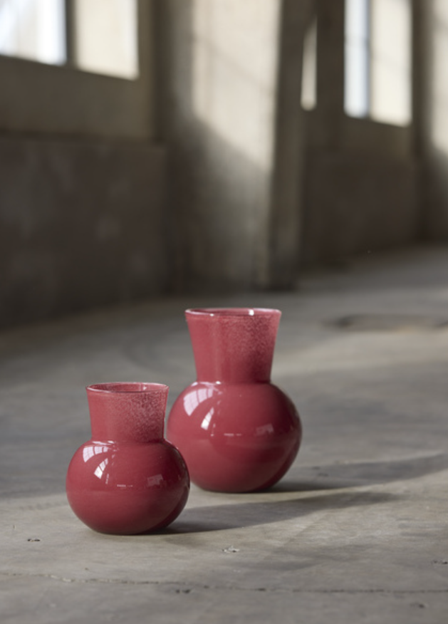 Rosani Vase Rød, 21cm