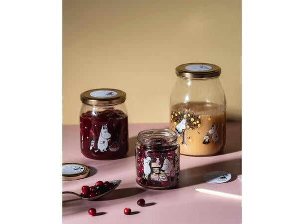 MUMMI GLASSKRUKKE + KLISTREMERKER, 1L