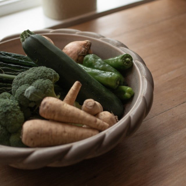 Twine Plate Ø40cm, Beige