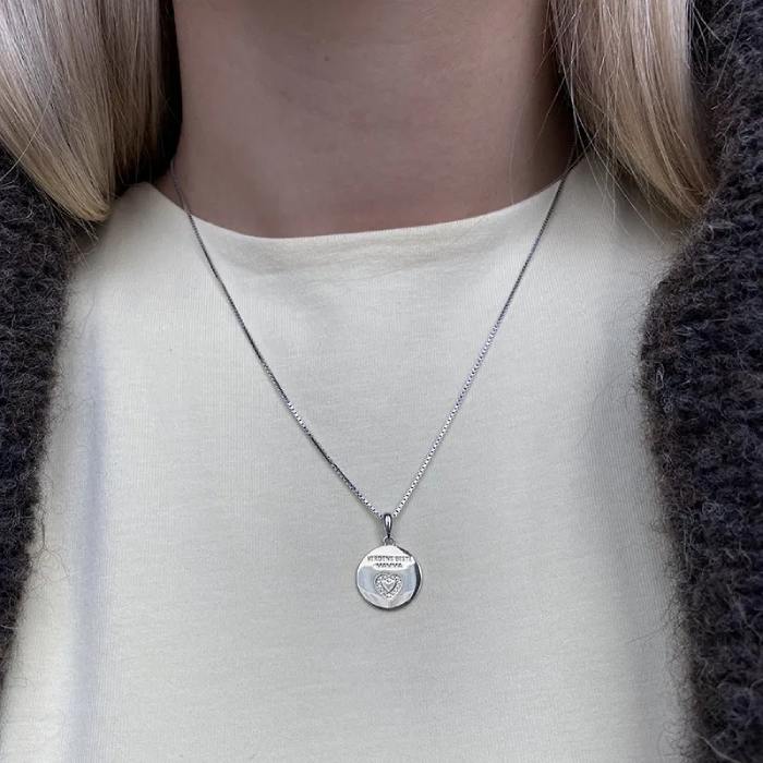 Verdens beste mamma smykke i sølv