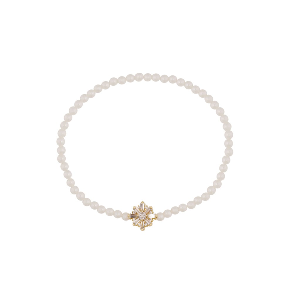 SNÖ ICON pearl elastisk armbånd